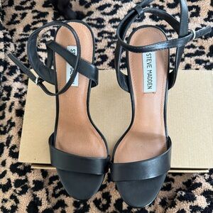 Steve Madden Black Heels